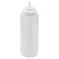 Squeeze Bottles Wide Mouth - 32 oz - 6 Ct