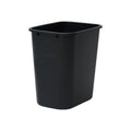 Black Waste Baskets 28 Qt
