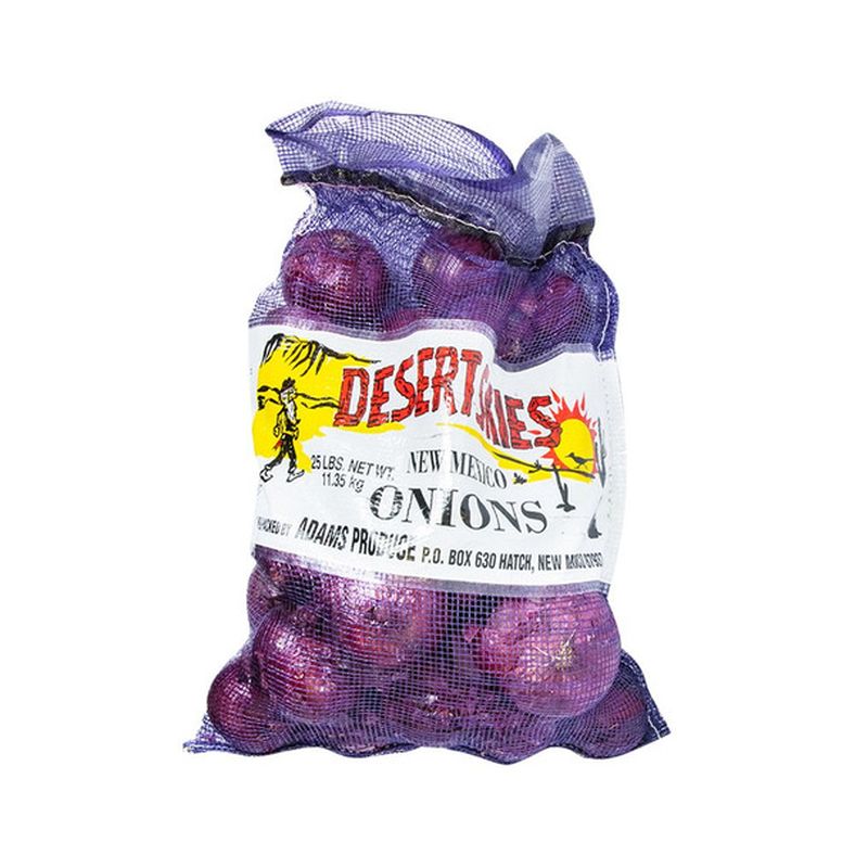 Jumbo Red Onions - 25 lb