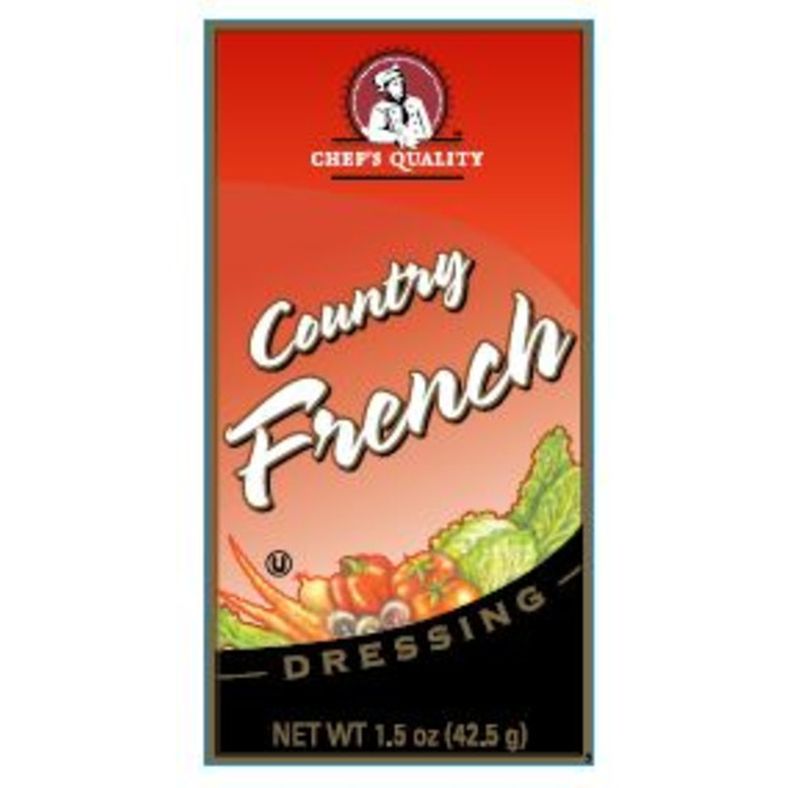 Chef's Quality - Country French Dressing - 60/1.5 oz Packet