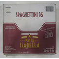 Isabella - Thin Spaghetti Pasta - 20/1 lb