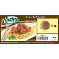Rosina - Traditional Italian Beef Meatballs (0.5 oz each) - 10 lb