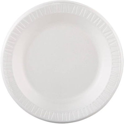 rd-19827503-dart-10pwcr-10-25-white-unlaminated-foam-plate-each