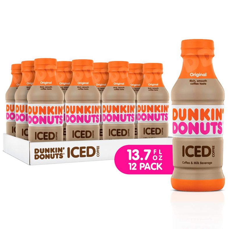 Dunkin' Donuts - Original Iced Coffee (Bottle) - 12x13.7 fl oz