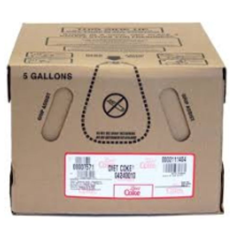 Coca-Cola - Diet Coke Syrup - 5 Gallon Bag-in-Box