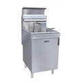 Qualite - Floor Fryer (Natural Gas, 150K BTU, 65-70 lb capacity)