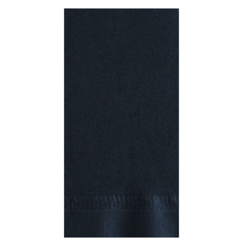 Lapaco - Black Dinner Napkins 2-Ply 1/8 Fold - 200 ct