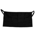 Waist Apron Black - 2 Pk