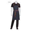 Memphis - Bib Apron (34"L x 30"W) - Indigo Blue
