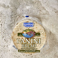 Kontos - White Panini Bread (8") - 10x10 oz