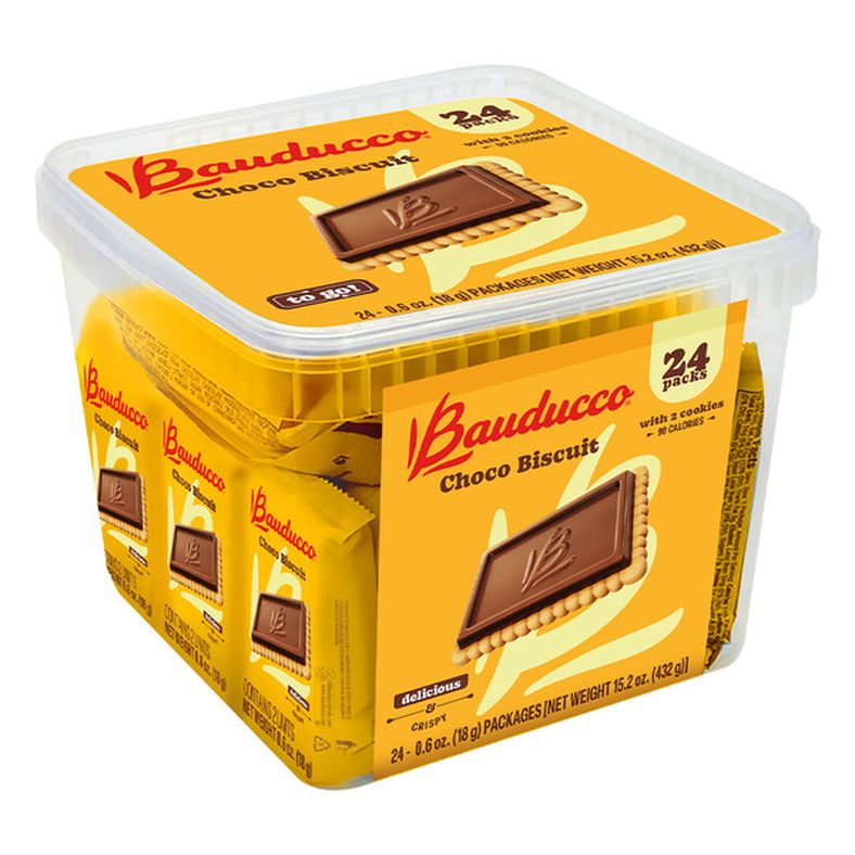 Choco Biscuit - Tub - 24 pk