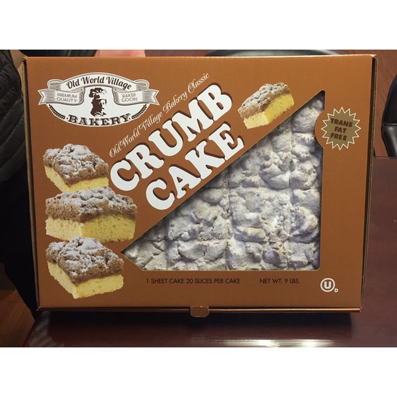 Old World Village - Crumb Cake - 20 slices