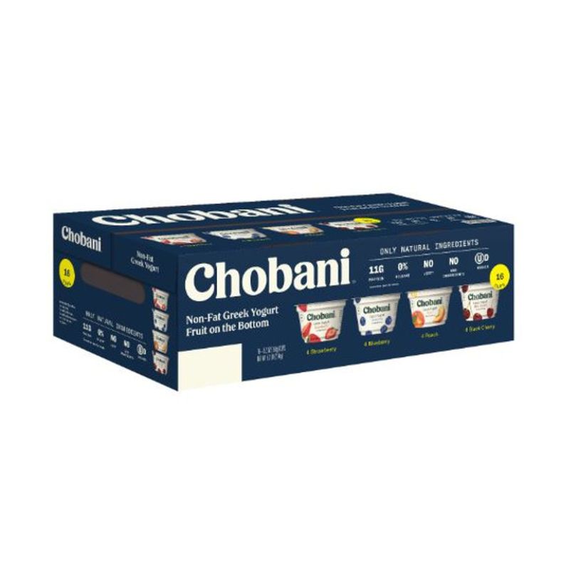 Chobani - Variety Pack Yogurt - 16x6 oz