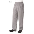 Chef Works - Essential Baggy Pants (Elastic Waist, 65/35 Poly/Cotton, Check Pattern) - Medium