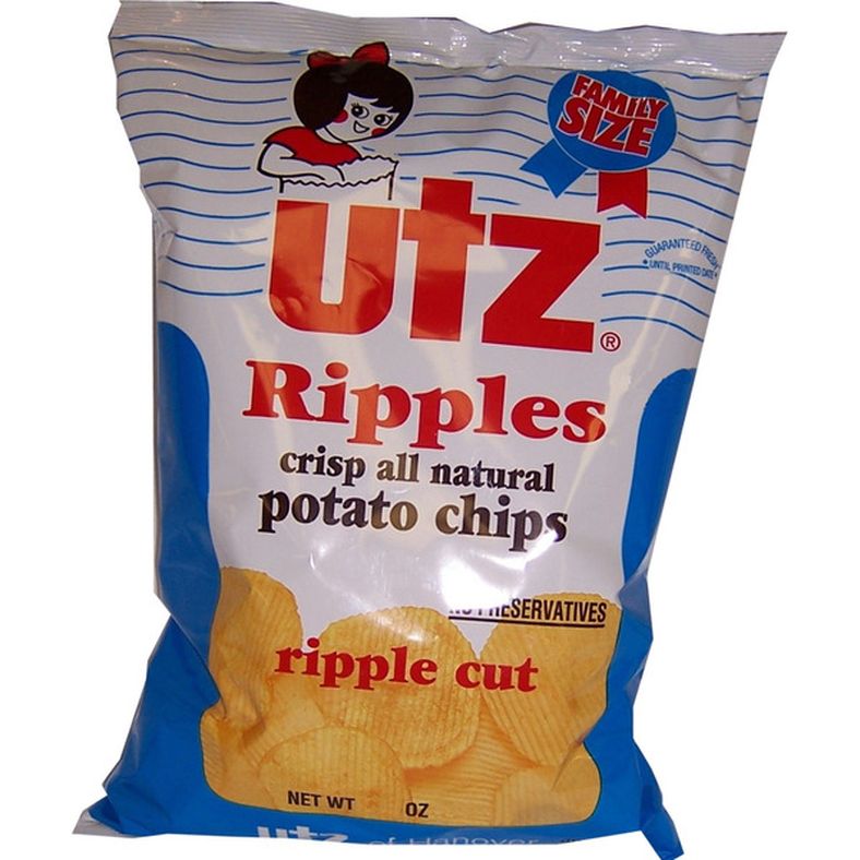 Utz - Ripple Potato Chips - 44 oz