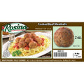 Rosina - Traditional Italian Beef Meatballs (2 oz each) - 10 lb