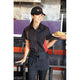 Chef Works - Waist Apron Black (3 Pockets)