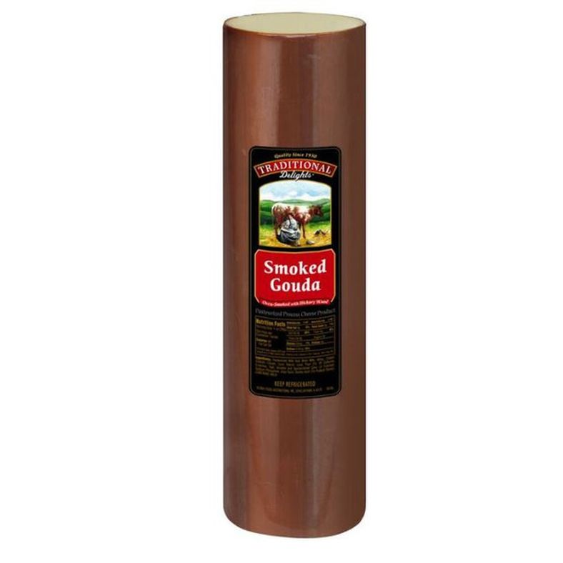 Imported Dutch Smoked Gouda Cheese Loaf