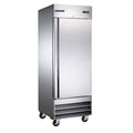 Sir Lawrence - Reach-In Freezer 29" - Stainless Steel Solid Door