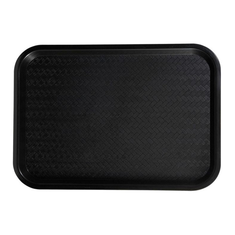 Winco - Plastic Cafeteria Tray (Black) - 10x14 in