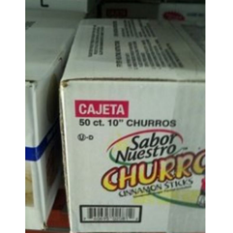 Sabor Nuestro - Cajeta-Filled Churros (10 inch) - 50 ct