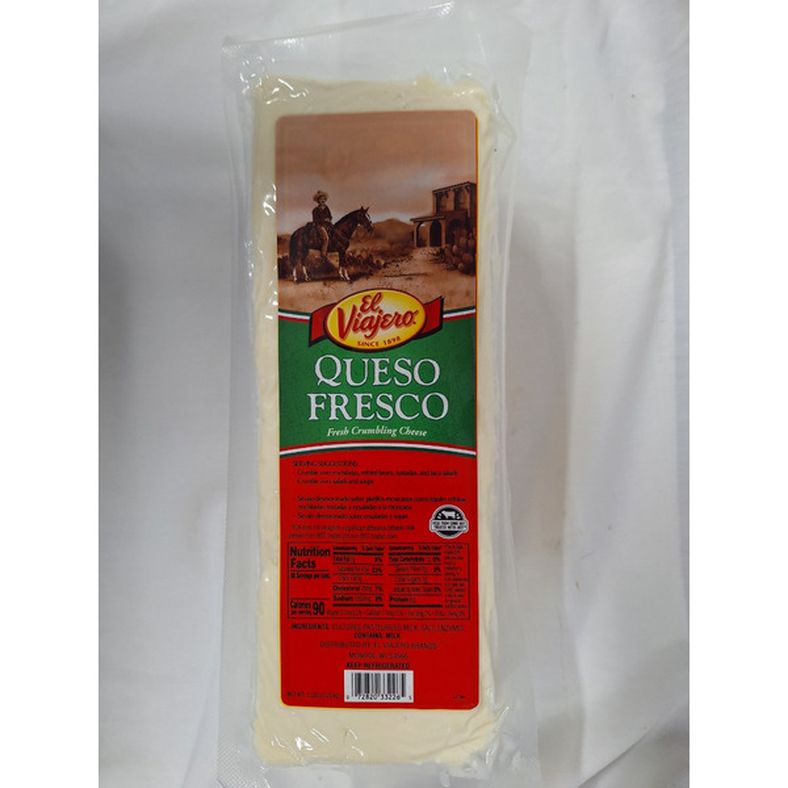El Viajero - Queso Fresco Loaf - 4-5 lb