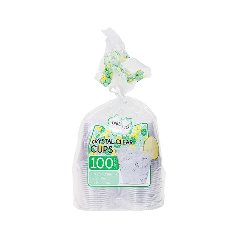 Heavy Weight Plastic Tumbler 9 oz - 100 ct