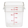 Cambro - CamSquare Food Container 18 Qt (Clear with Handles)