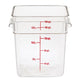 Cambro - CamSquare Food Container 18 Qt (Clear with Handles)