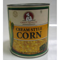 Chef's Quality - Cream Style Corn - #10 cans
