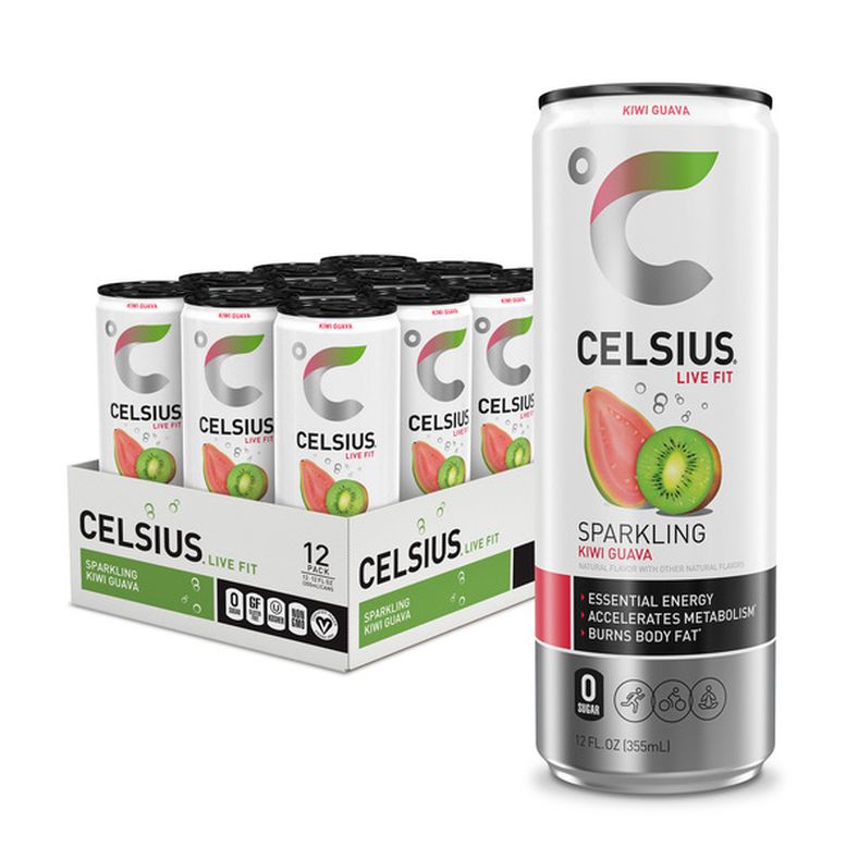 Celsius - Energy Drink (Kiwi Guava) - 12x12 oz