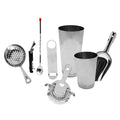 Tablecraft - Stainless Bar Cocktail Shaker Set (28 oz & 16 oz) - 8 pc