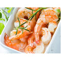 Frozen Raw Peeled & Deveined Shrimp (16/20, Tail-Off) - 2 lb