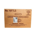 Dart - Lift n' Lock Lid - 16 oz Foam Cups - 1000 ct