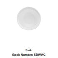 Dart - Unlaminated Foam Bowl (5 oz) - 1000 ct
