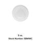 Dart - Unlaminated Foam Bowl (5 oz) - 1000 ct