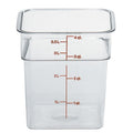 Cambro - CamSquare Food Container - 4 Qt - Clear