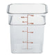 Cambro - CamSquare Food Container - 4 Qt - Clear