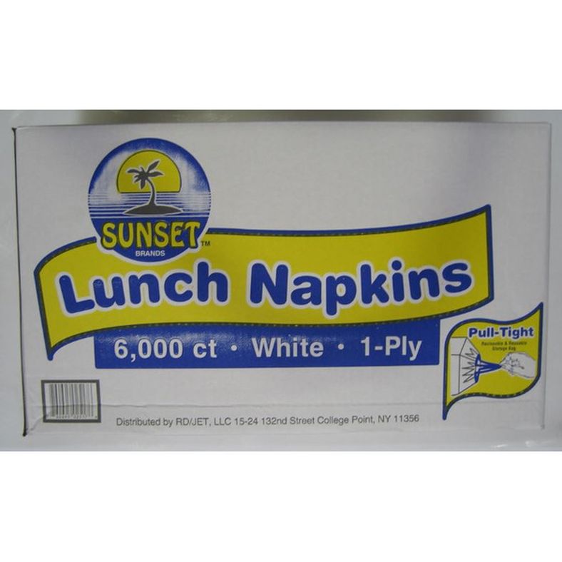 Sunset - Quarterfold Napkins - 6000 ct