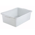 Winco - Standard Weight Polypropylene Dish Box 7 In Depth - White (21.5 In x 15.25 In x 7 In)