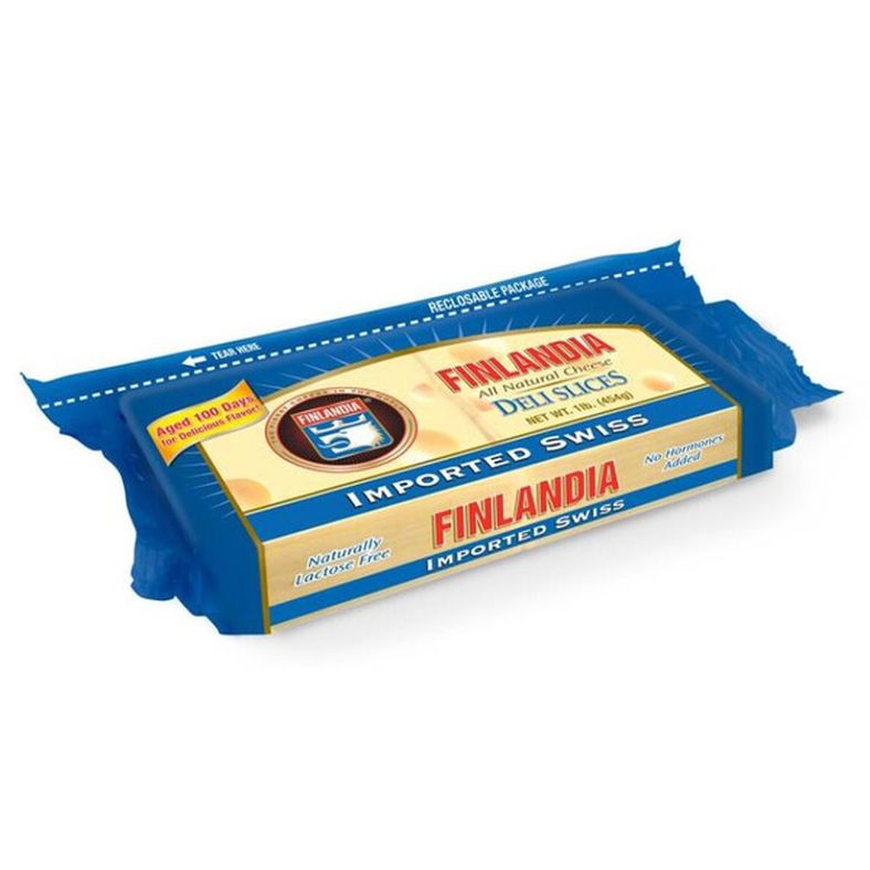 Finlandia - Sliced Swiss Cheese - 1.5 lb