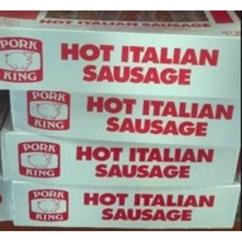 Pork King - Hot Italian Rope Sausage - 5 lb