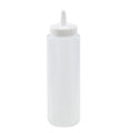 Winco - Regular Squeeze Bottles (Clear, 8 oz) - 6 pack