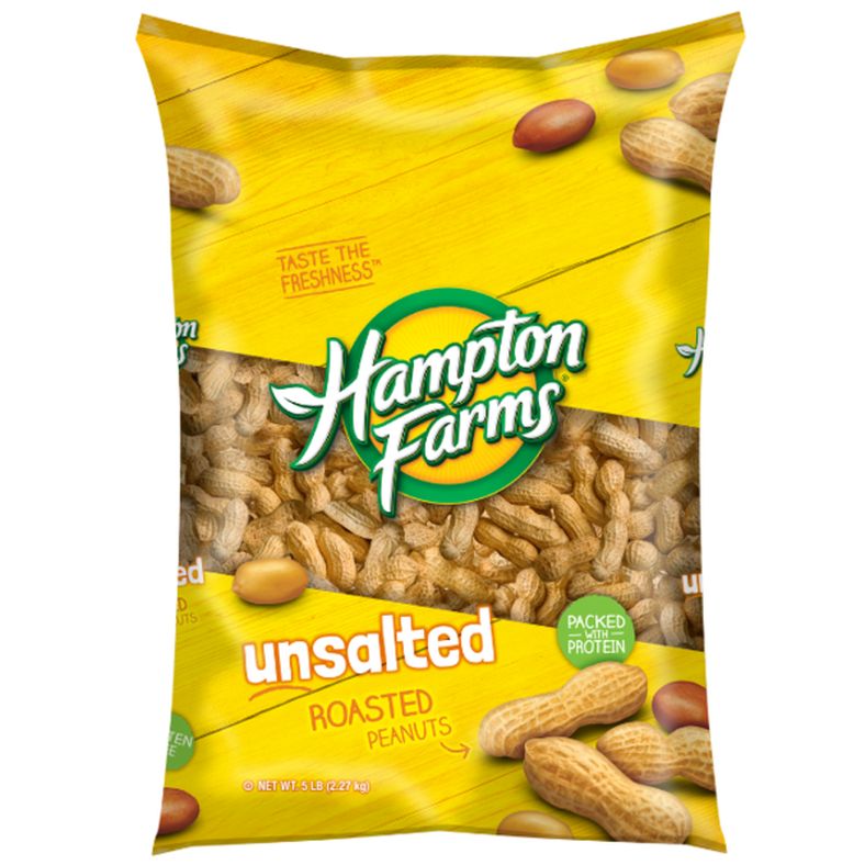Unsalted Peanuts - 5 lb