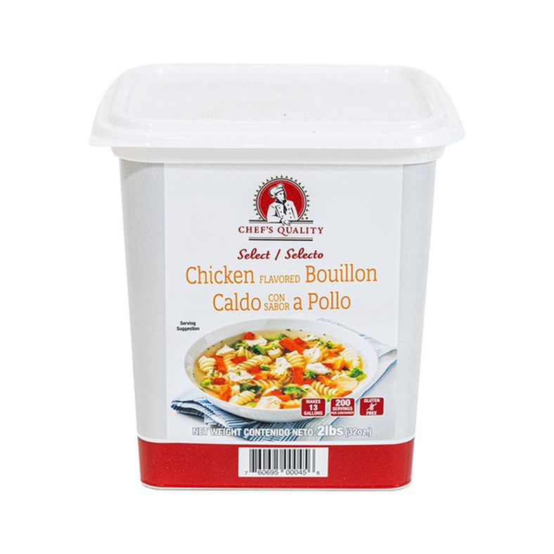 Chef's Quality - Chicken Flavor Soup Base - 2 lb Tub