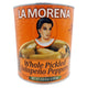 La Morena - Whole Pickled Jalapeno Peppers - #10 can