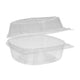 Pactiv - Hinged Smart Lock Container 6x6 Clear - 500 ct