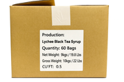 Lychee Black Tea Syrup