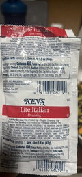 Ken's - Lite Italian Dressing Pouch, 1.5 oz - 60 ct