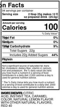 4C - Iced Tea Mix (Natural Lemon Flavor) - 35 Qt